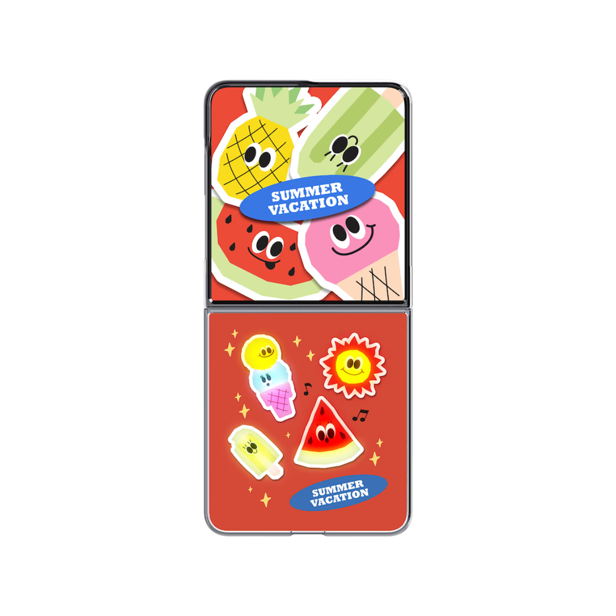 Samsung Galaxy Z Flip8 Flipsuit mágneses tok Summer Vacation