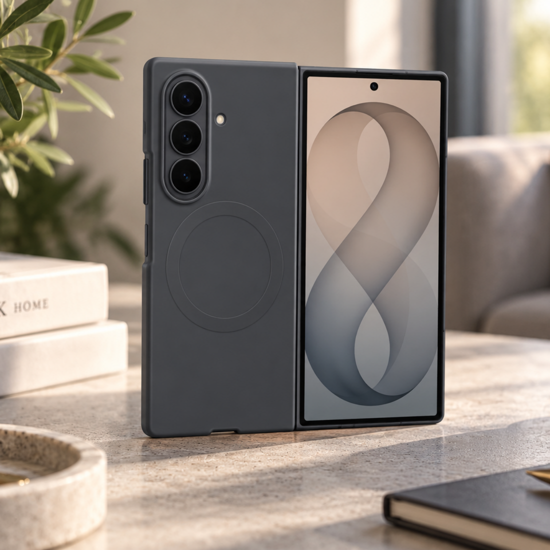 Samsung Galaxy Z Fold8 Ultra mágneses szilikon tok