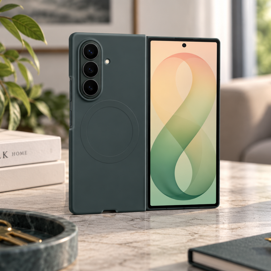 Samsung Galaxy Z Fold8 Ultra mágneses szilikon tok