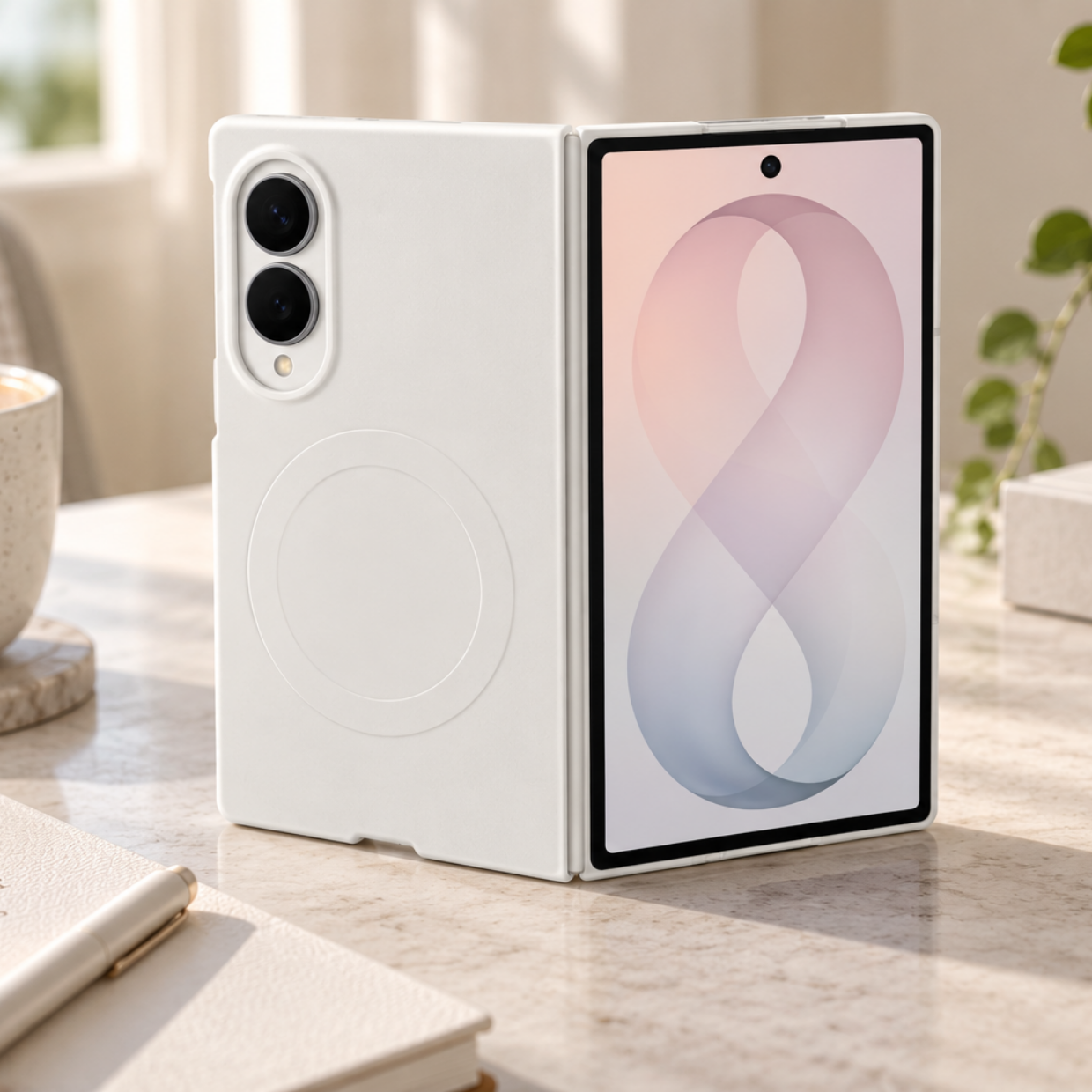 Samsung Galaxy Z Fold8 mágneses szilikon tok