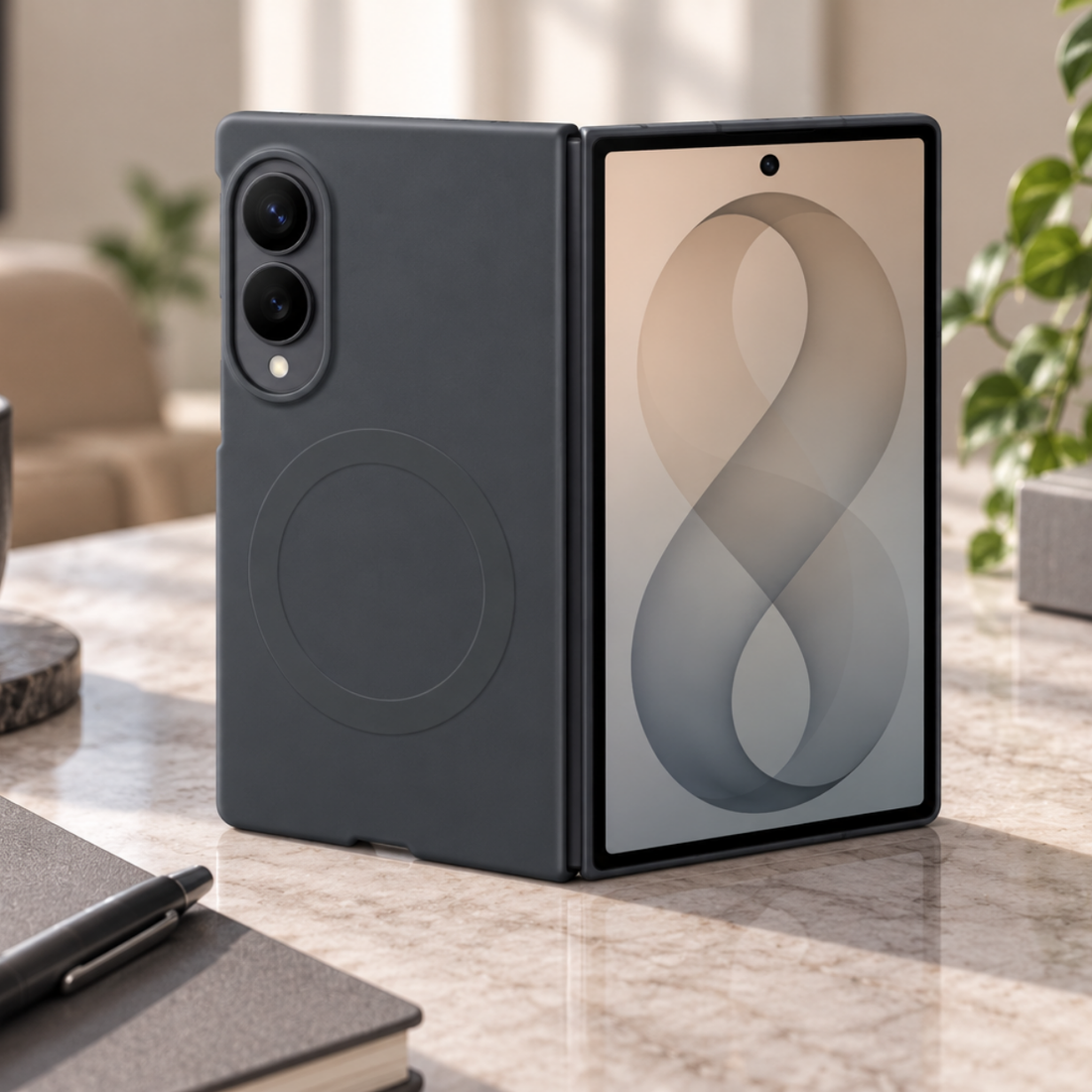 Samsung Galaxy Z Fold8 mágneses szilikon tok