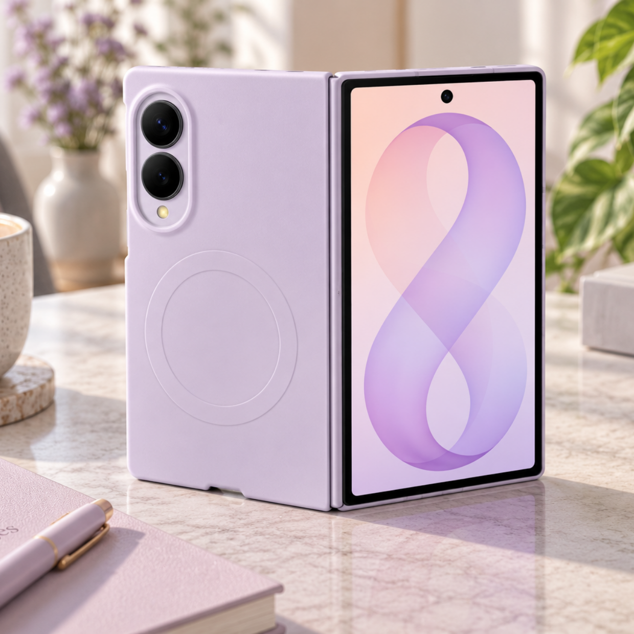 Samsung Galaxy Z Fold8 mágneses szilikon tok