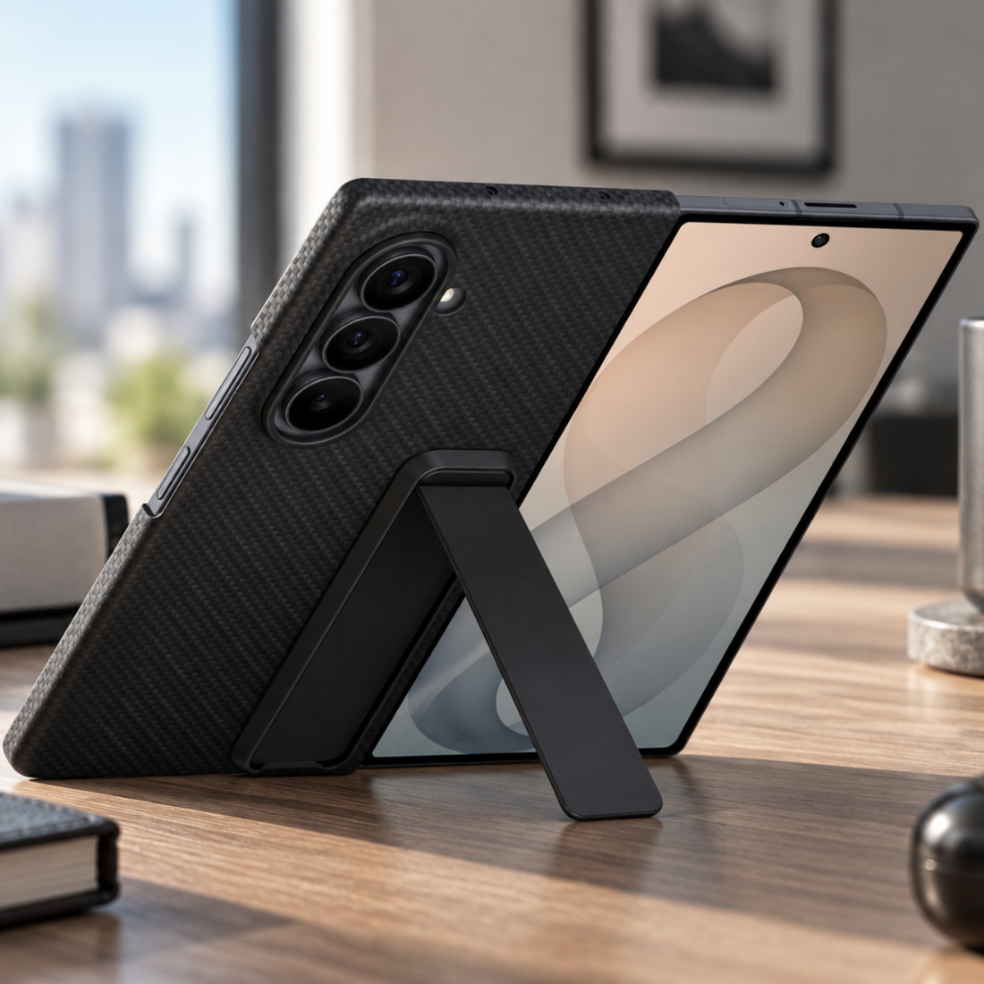 Samsung Galaxy Z Fold8 Ultra Aramid állótok