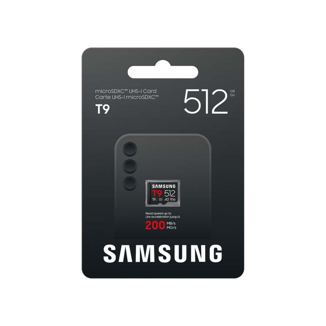 Samsung T9 C10 microSD 512 GB memóriakártya