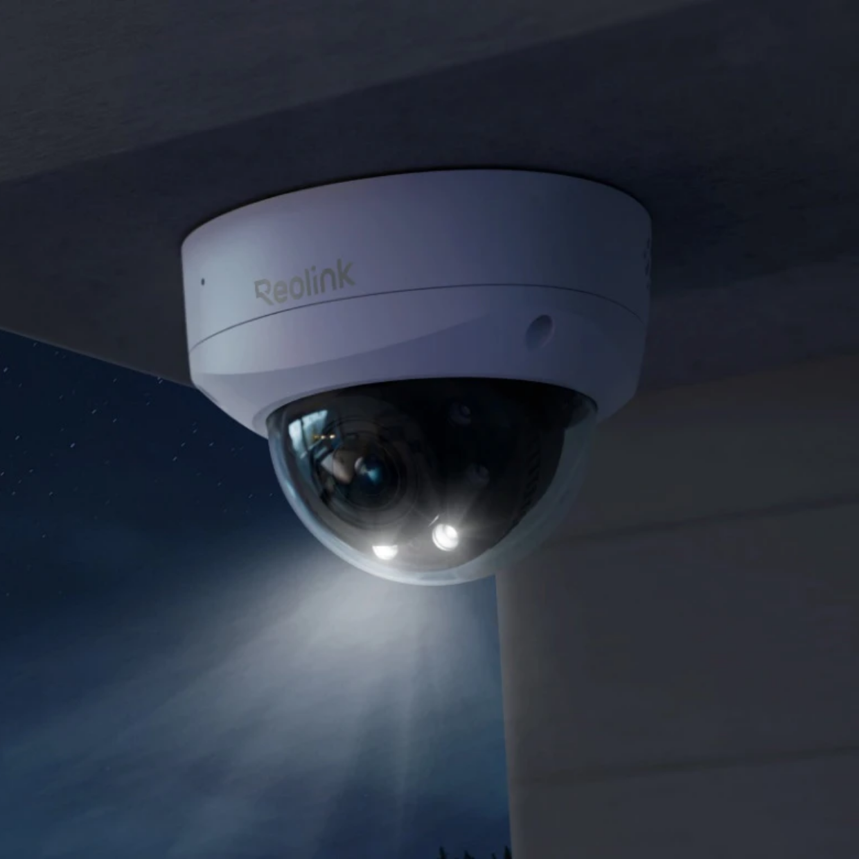 Reolink P437 5x zoom IP67 8MP fehér AI kültéri POE kamera
