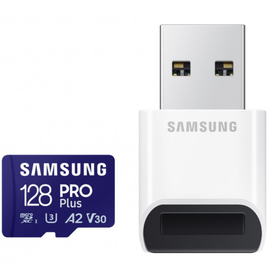 Samsung Pro Plus microSD kártya+kártyaolvasó