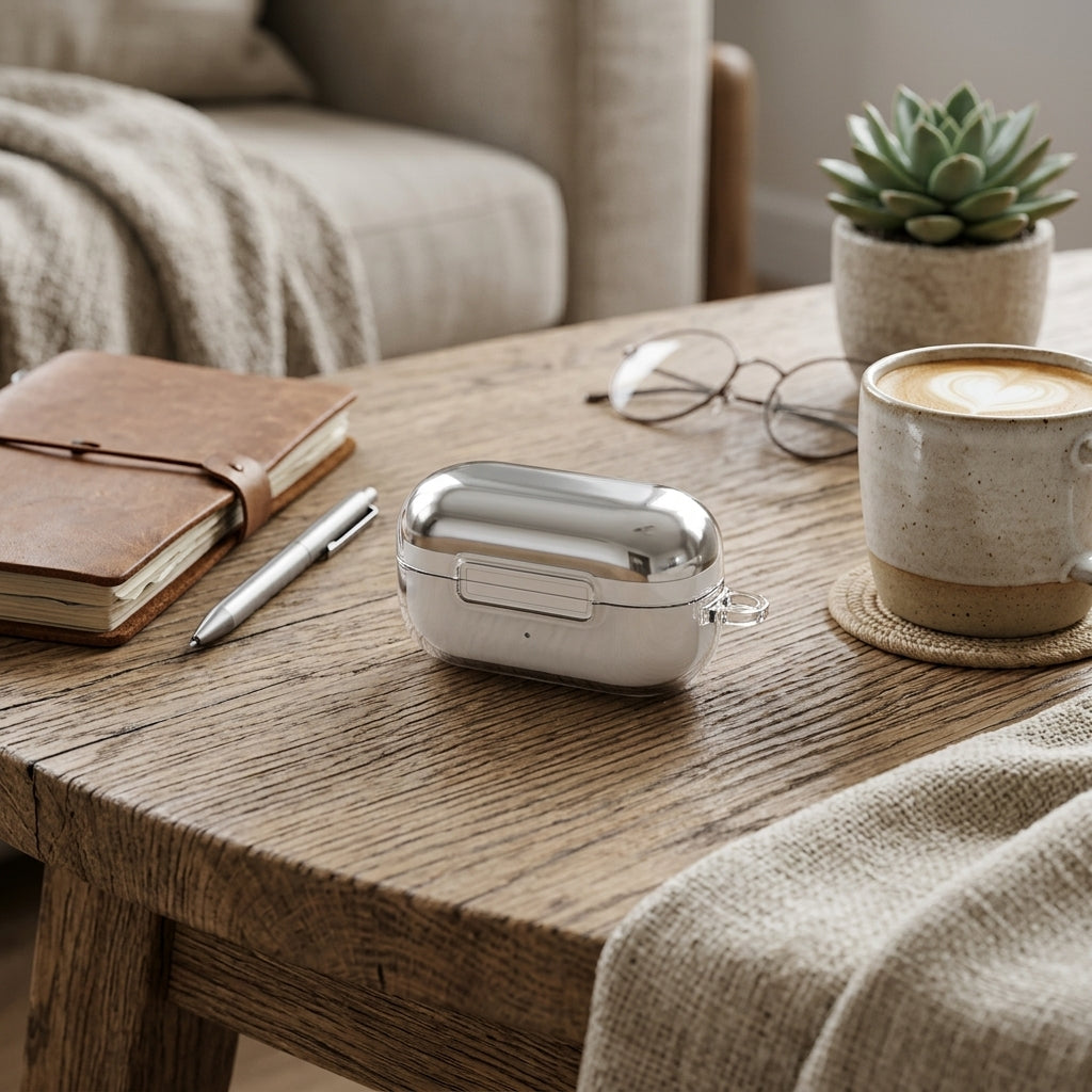 Samsung Galaxy Buds 4 és Buds 4 Pro átlátszó védő tok
