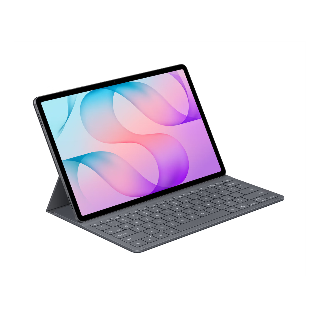 Samsung Galaxy Tab S12+ Book Cover fekete billenytűzetes tok