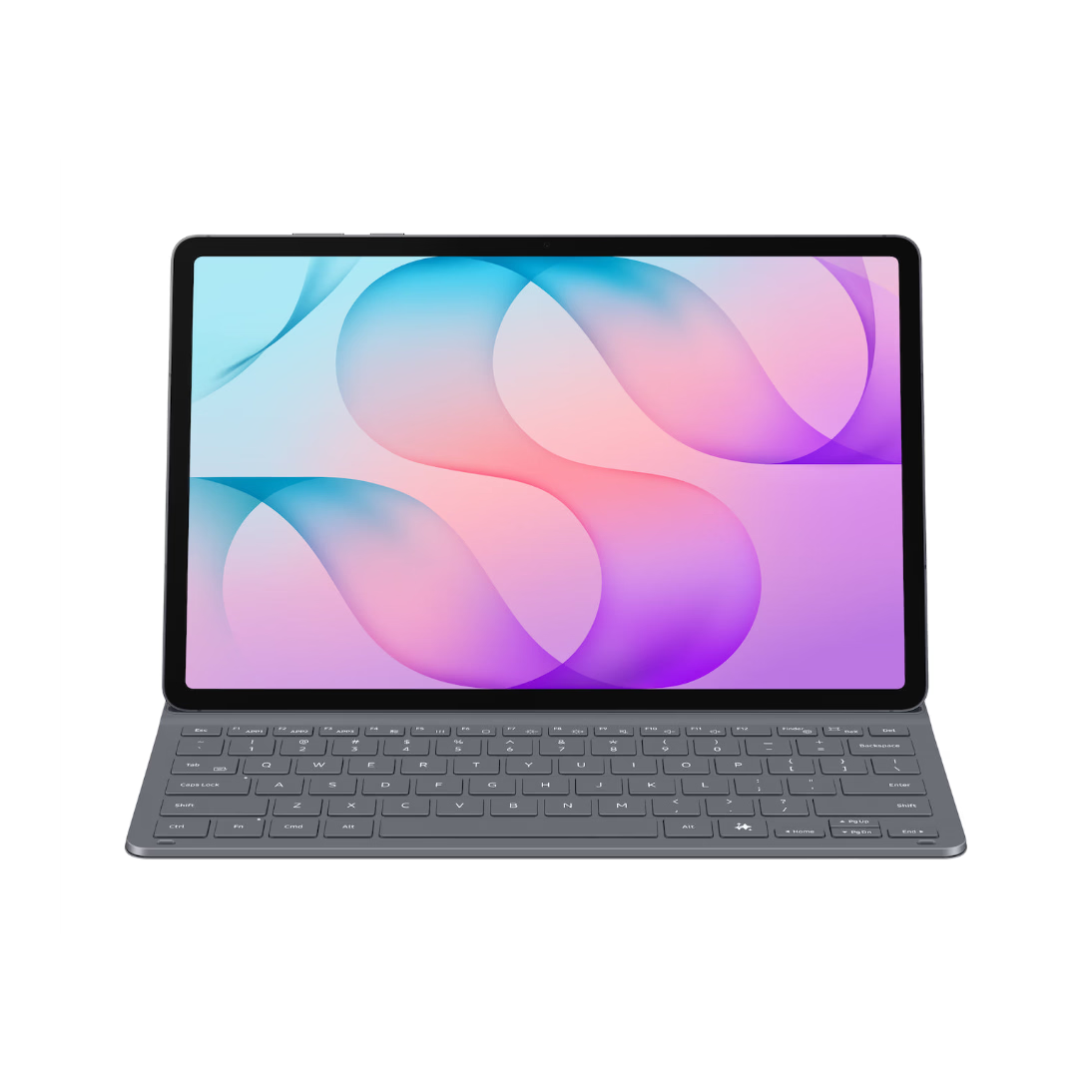 Samsung Galaxy Tab S12+ Book Cover fekete billenytűzetes tok