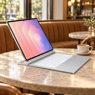 Samsung Galaxy Tab S12+ ezüst Pro billenytűzet