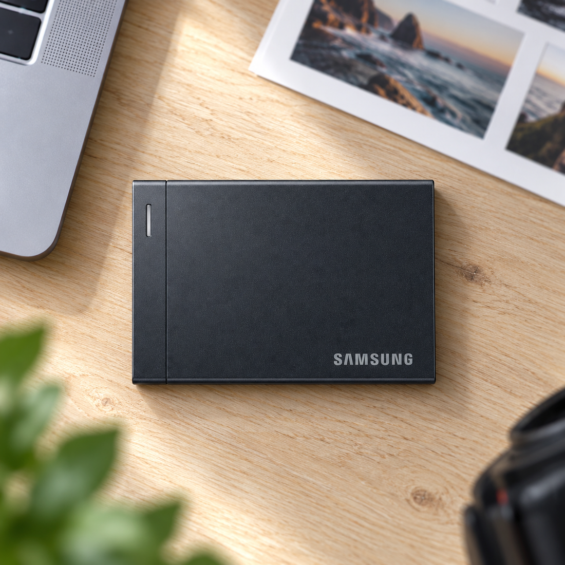 Samsung P9 1TB 40Gbps USB4 fekete hordozható külső SSD