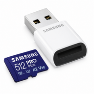 Samsung Pro Plus microSD kártya+kártyaolvasó