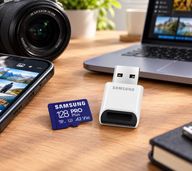 Samsung Pro Plus microSD kártya+kártyaolvasó
