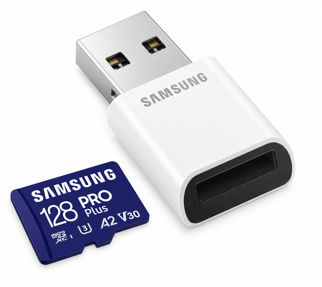 Samsung Pro Plus microSD kártya+kártyaolvasó