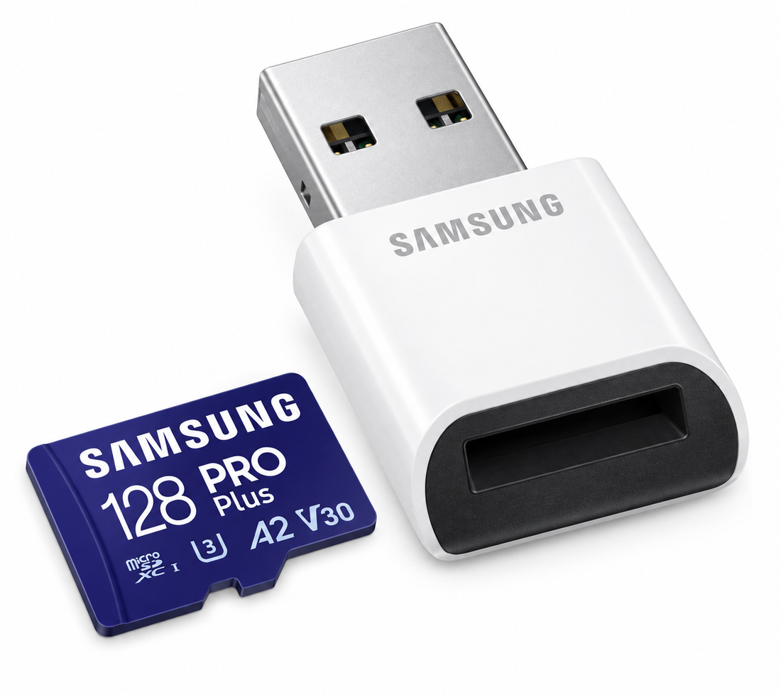 Samsung Pro Plus microSD kártya+kártyaolvasó