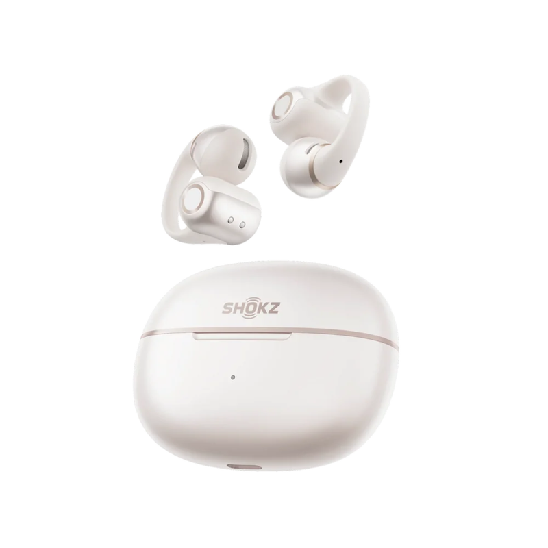 Shokz OpenDots 2 fehér bluetooth TWS vezeték nélküli fülhallgató