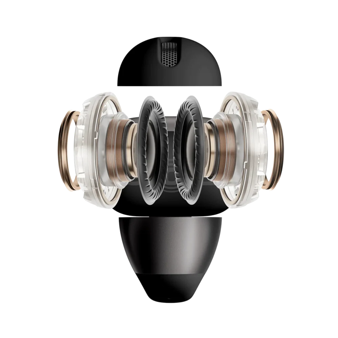 Shokz OpenDots 2 fekete bluetooth TWS vezeték nélküli fülhallgató