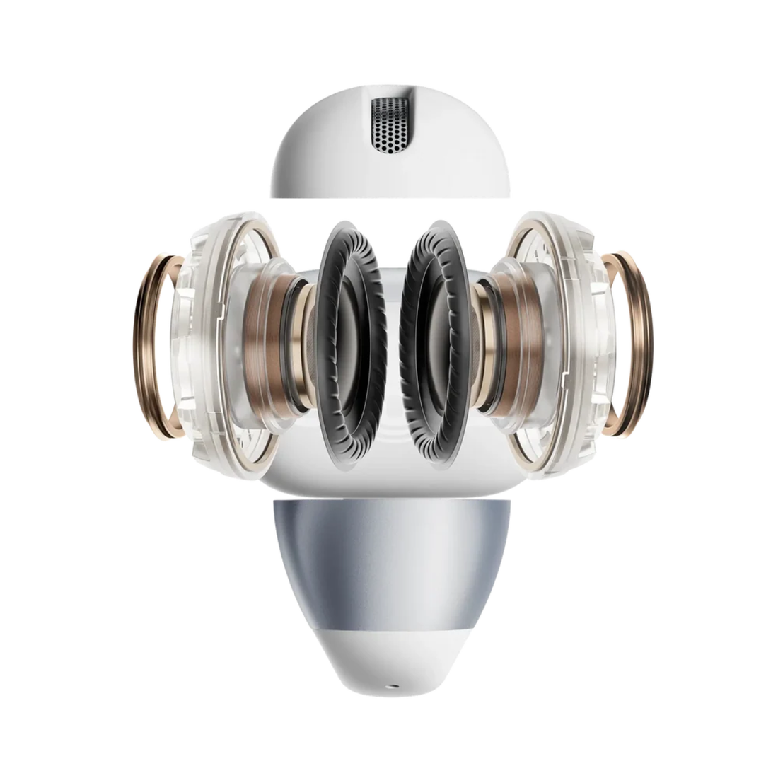 Shokz OpenDots 2 szürke bluetooth TWS vezeték nélküli fülhallgató