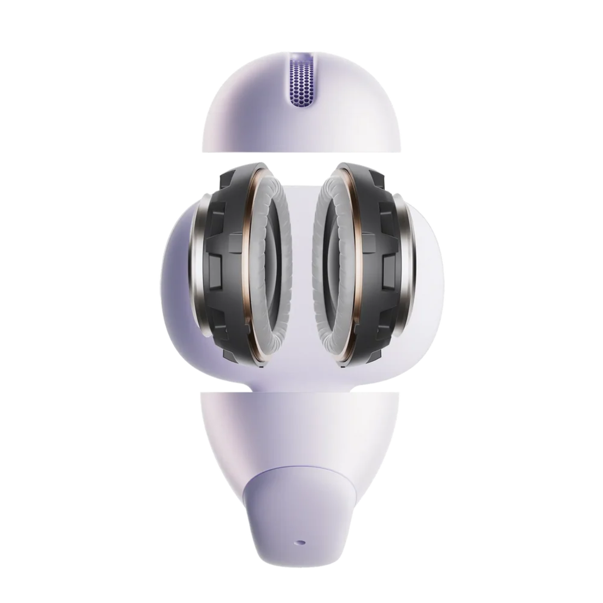 Shokz OpenDots Air lila bluetooth TWS vezeték nélküli fülhallgató