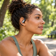 Shokz OpenFit Air2 fehér bluetooth headset
