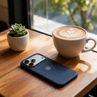 Apple iPhone 17 Pro TechWoven kék szövettok