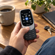 Nokia 3210 DS 4G kártyafüggetlen mobiltelefon, fekete