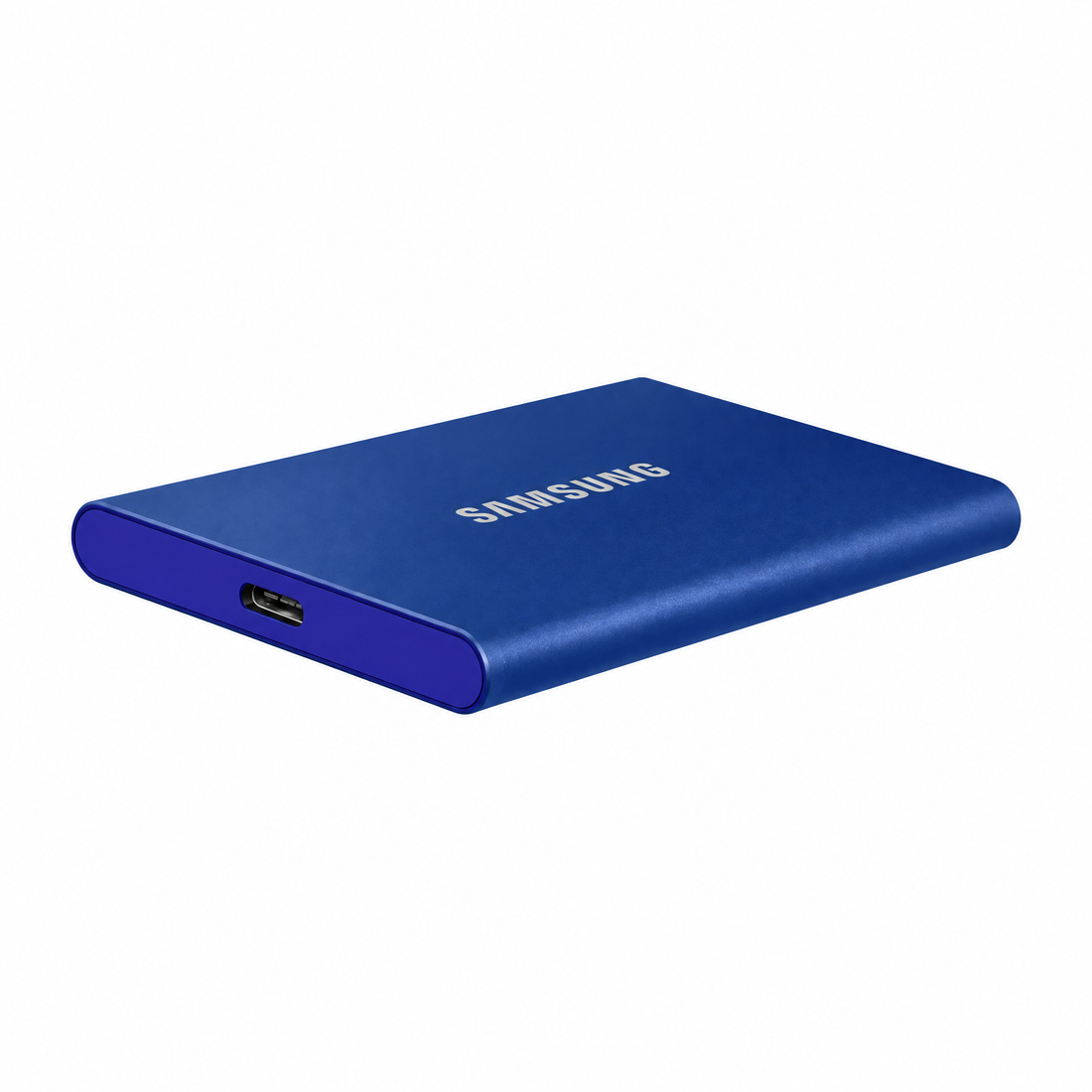 Samsung T7 hordozható SSD, kék, 1TB, USB 3.2