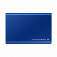 Samsung T7 hordozható SSD, kék, 1TB, USB 3.2
