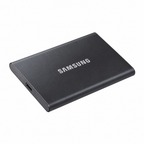 Samsung T7 hordozható SSD, szürke, 1TB, USB 3.2