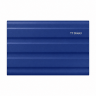 Samsung T7 Shield kék hordozható SSD, 2TB, USB 3.2