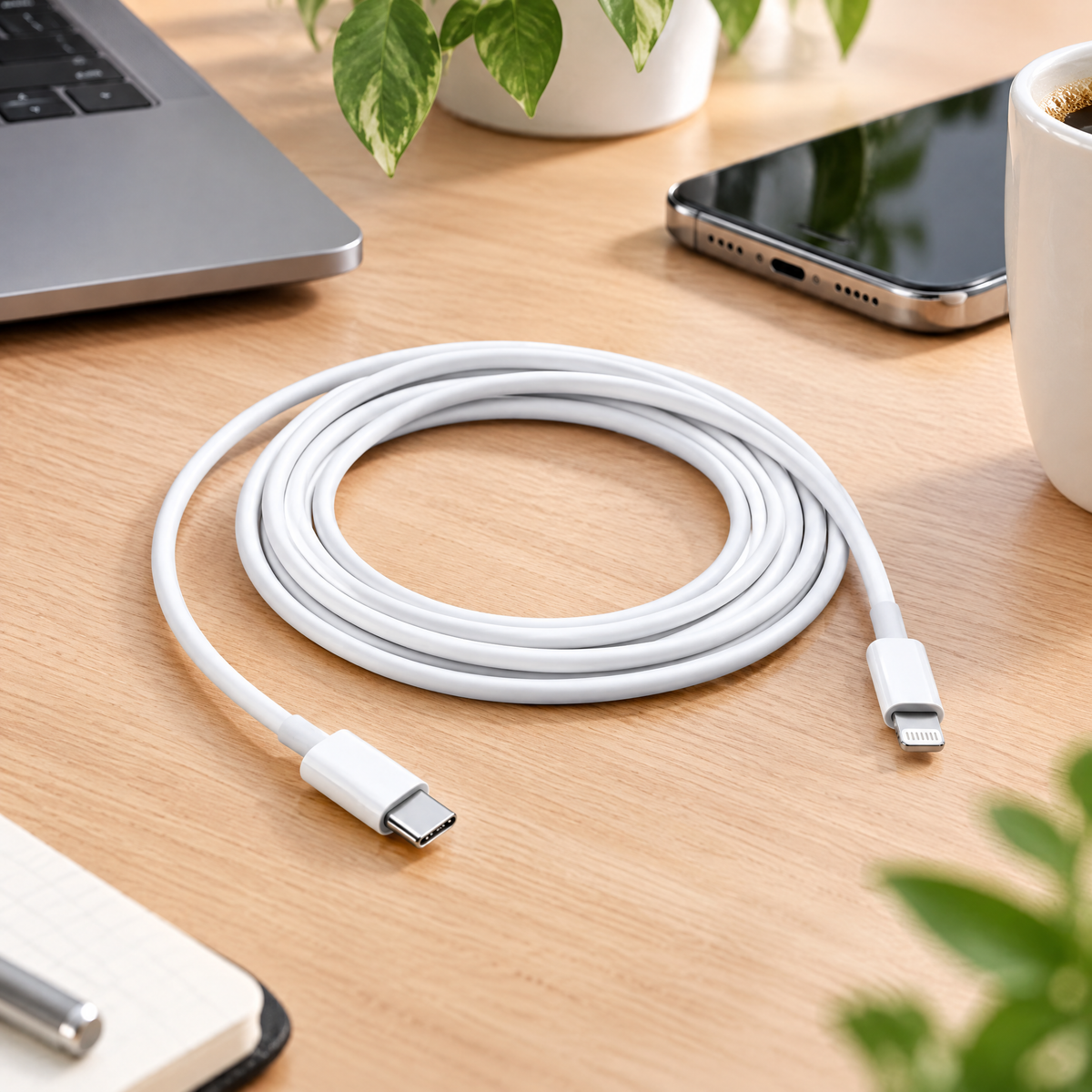 Apple USB-C to Lightning töltőkábel, 2m '24