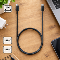 Samsung fekete USB-C USB-C kábel (5A)