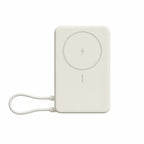 Xiaomi Magnetic bézs Power Bank 10000 mAh beépített kábel és kitámasz