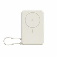Xiaomi Magnetic bézs Power Bank 10000 mAh beépített kábel és kitámasz