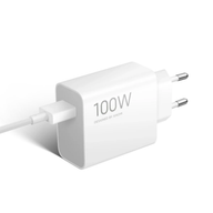 Xiaomi 100W USB-A és C kábellel fehér hálózati gyorstöltő