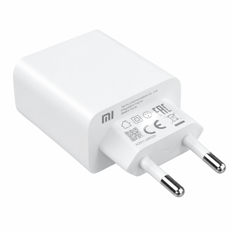 XIAOMI Mi 33W dual Type-A és Type-C fali töltő fehér BHR4996GL