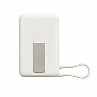 Xiaomi Magnetic bézs Power Bank 10000 mAh beépített kábel és kitámasz