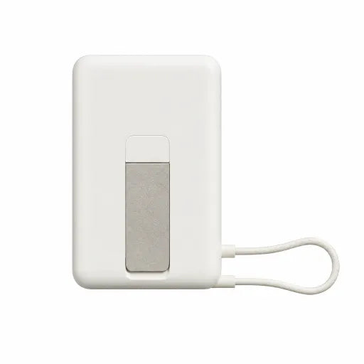 Xiaomi Magnetic bézs Power Bank 10000 mAh beépített kábel és kitámasz