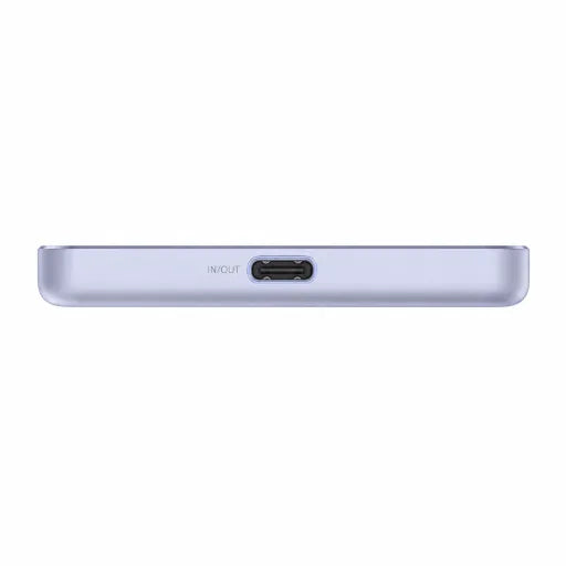 Xiaomi Slim Magnetic lila színű Power Bank, 5000 mAh