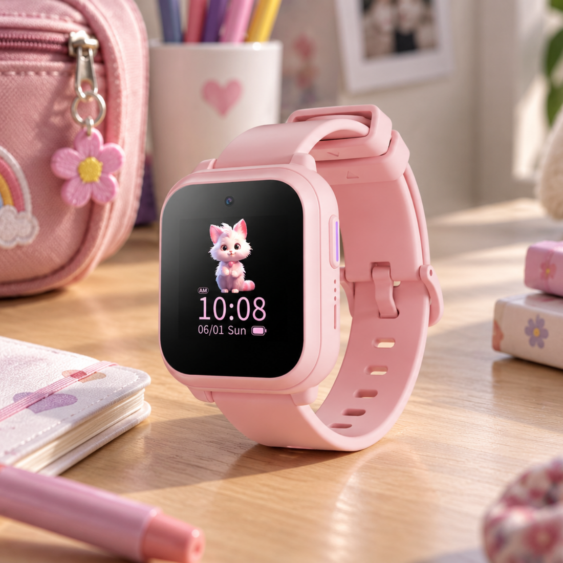 ZTE Watch K2 pink gyerek okosóra 4G/GPS