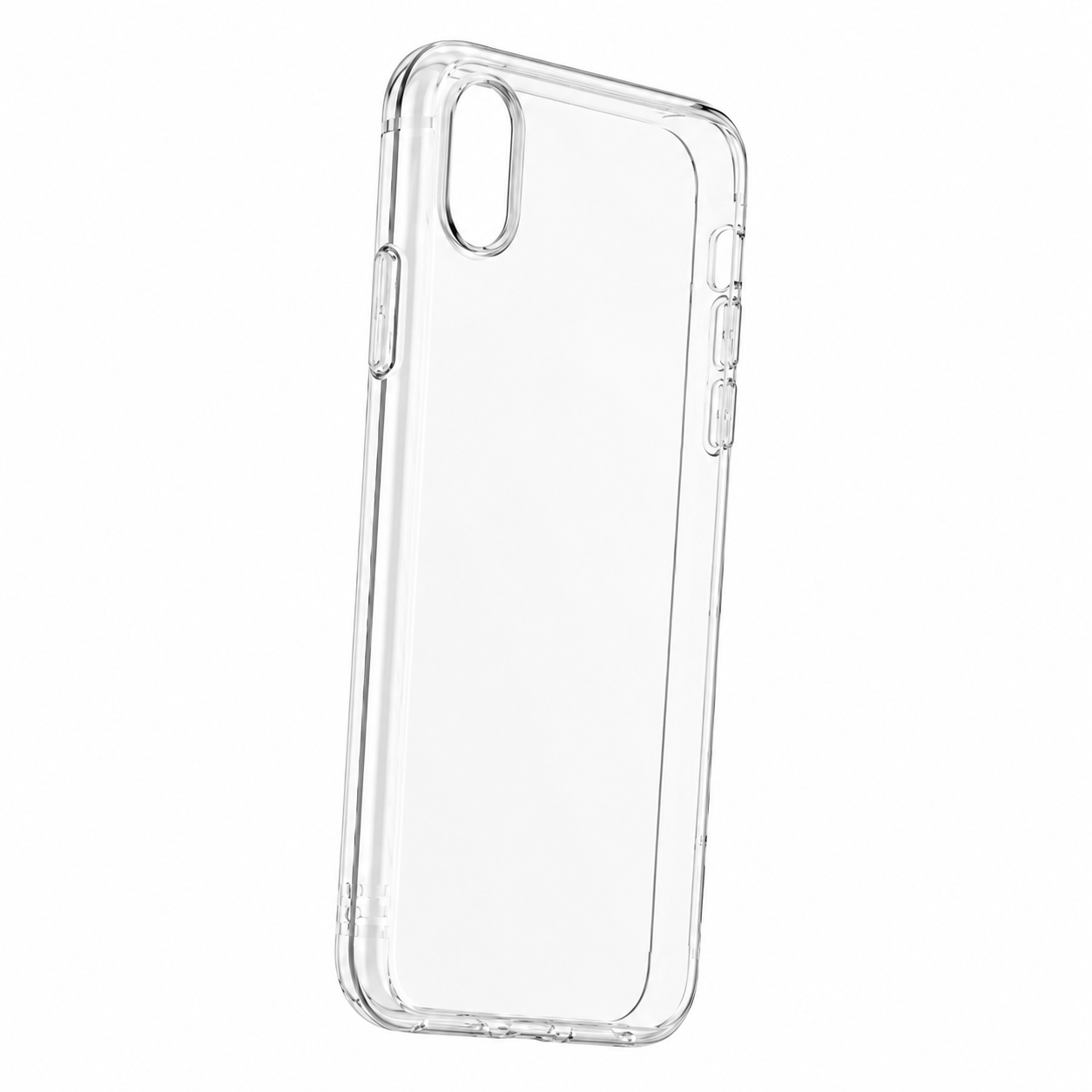 Cellect iPhone X vékony TPU átlátszó szilikon hátlap