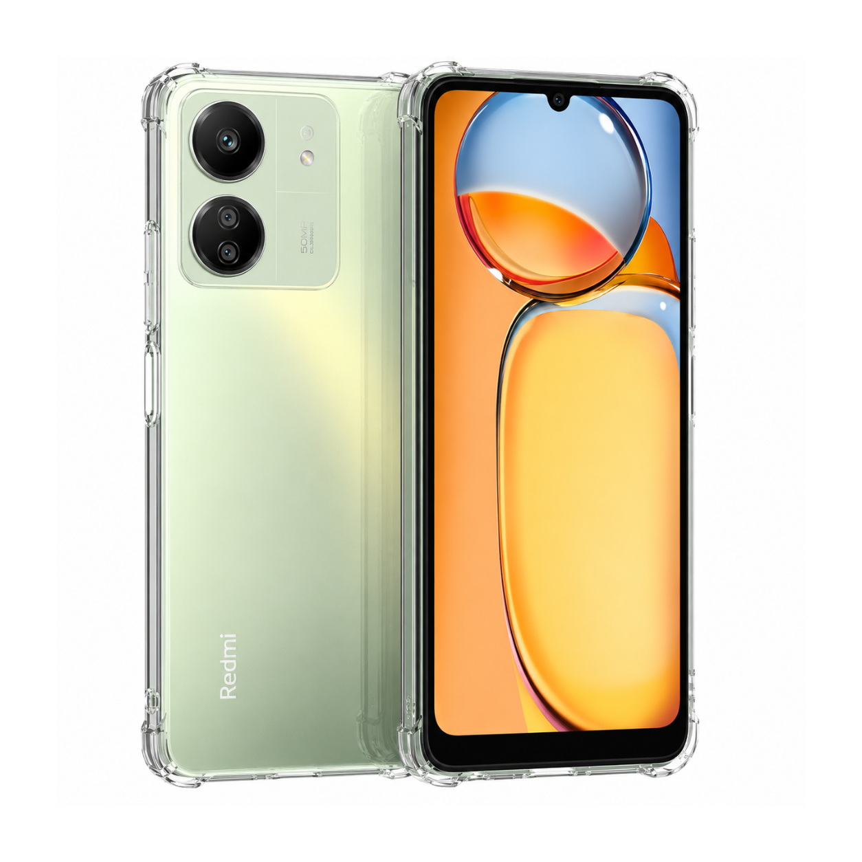 Cellect Xiaomi Redmi 13C 4G átlátszó vékony szilikon hátlap