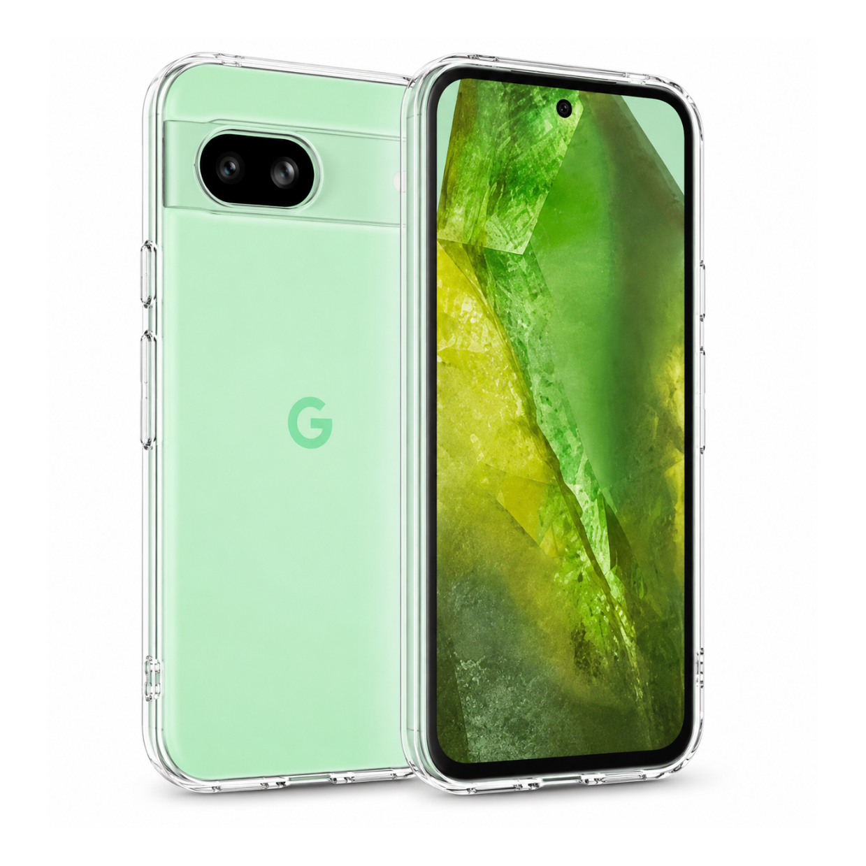 Cellect Google Pixel 8a átlátszó vékony szilikon hátlap