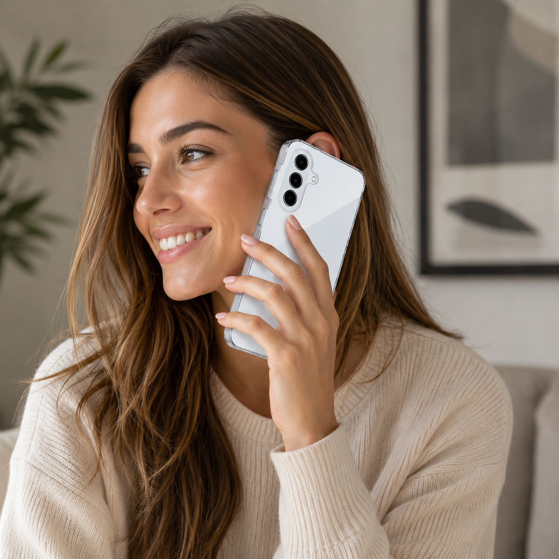 Cellect Samsung A56 átlátszó vékony szilikon hátlap