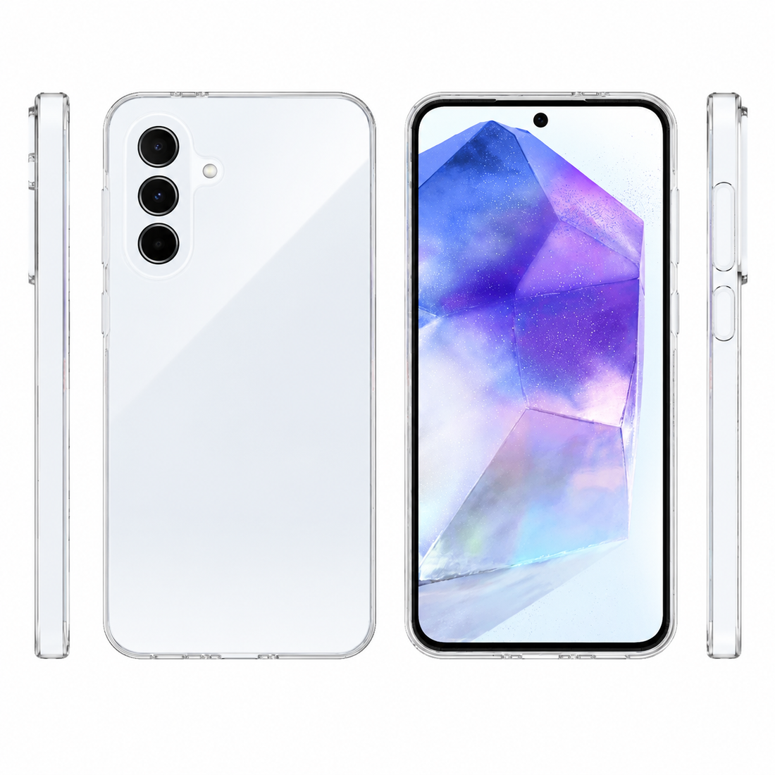 Cellect Samsung Galaxy S23 Plus átlátszó szilikon tok