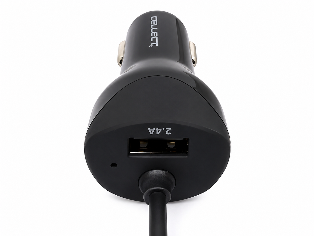 Cellect Autós töltő micro USB kábellel és adapter funkció