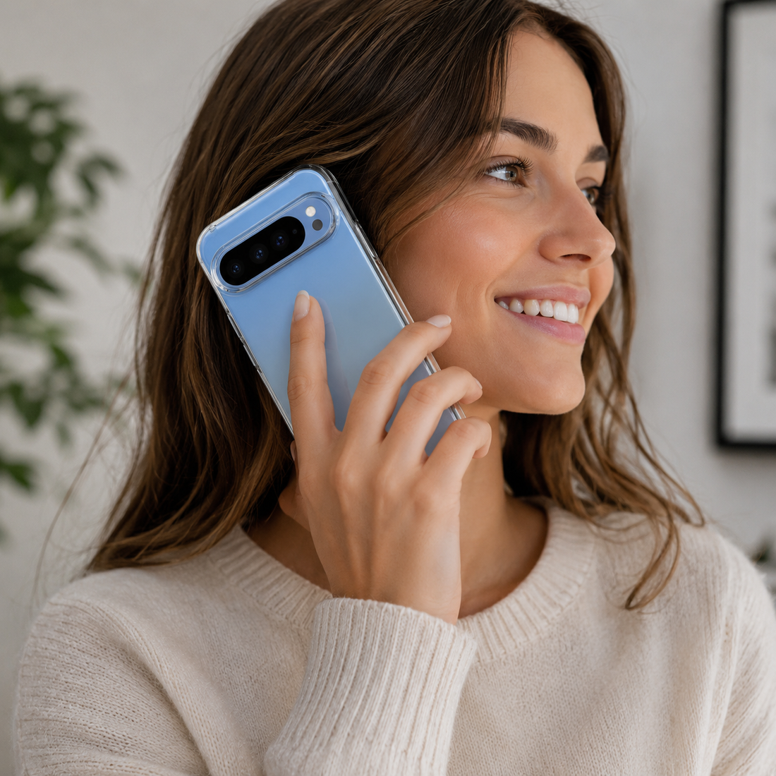 Cellect Google Pixel 9 vékony átlátszó szilikon hátlap