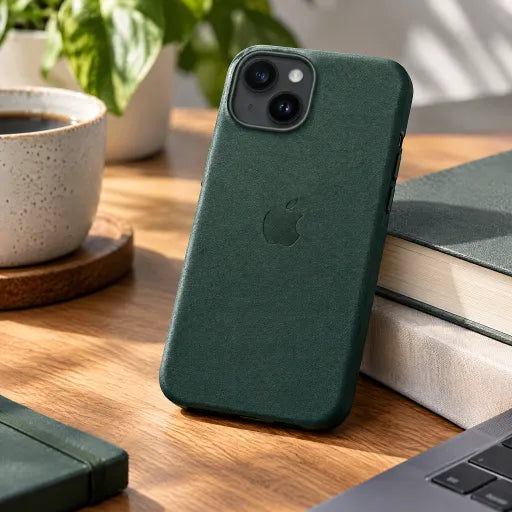 Apple iPhone 14 Plus Leather Case with magsafe