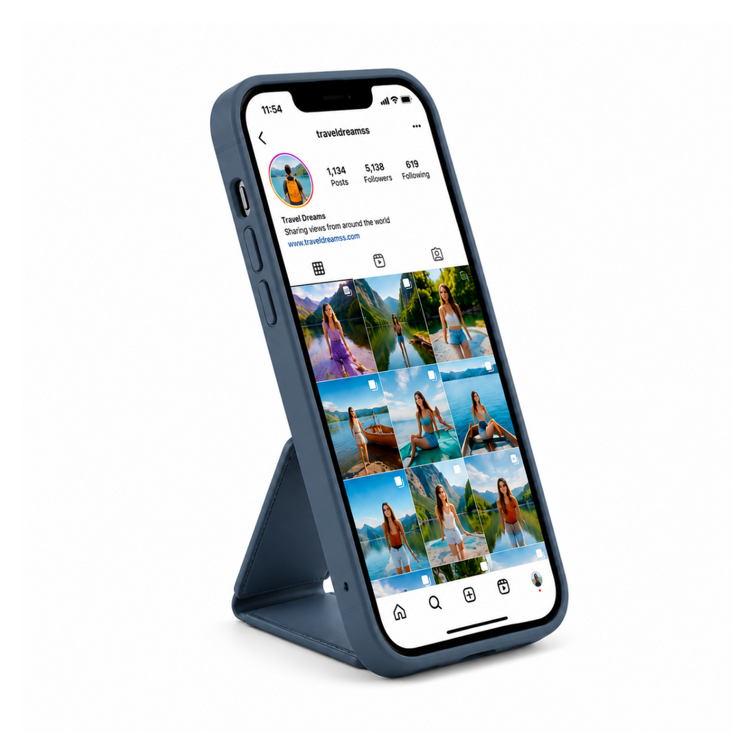Cellect iPhone 14 Pro TPU+PC kitámasztós tok