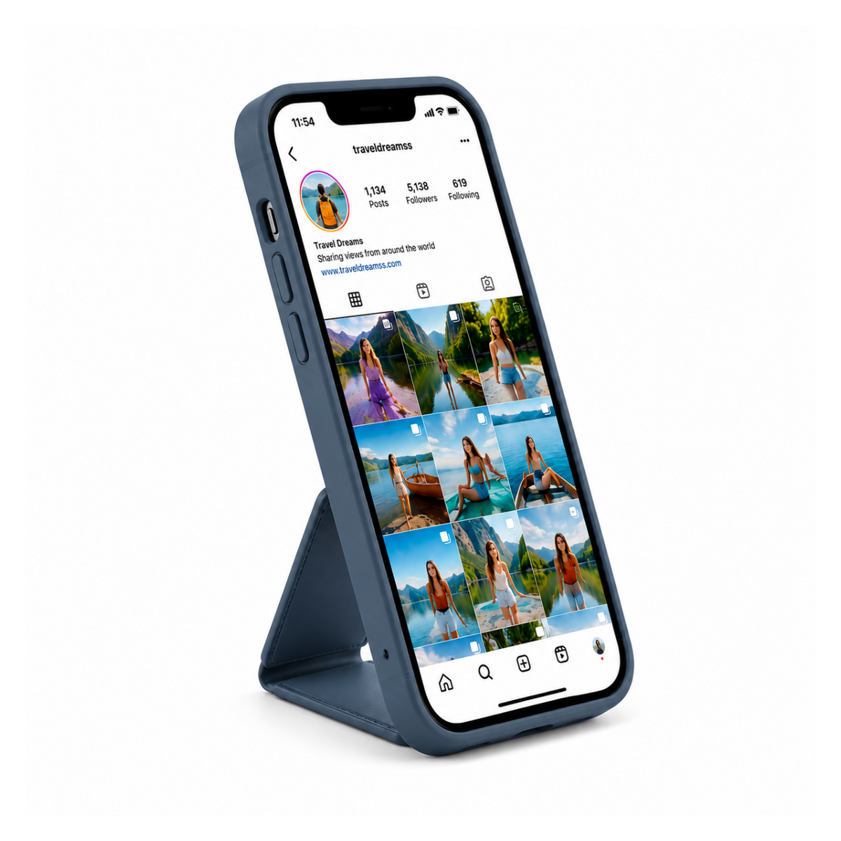 Cellect iPhone 14 Pro TPU+PC kitámasztós tok